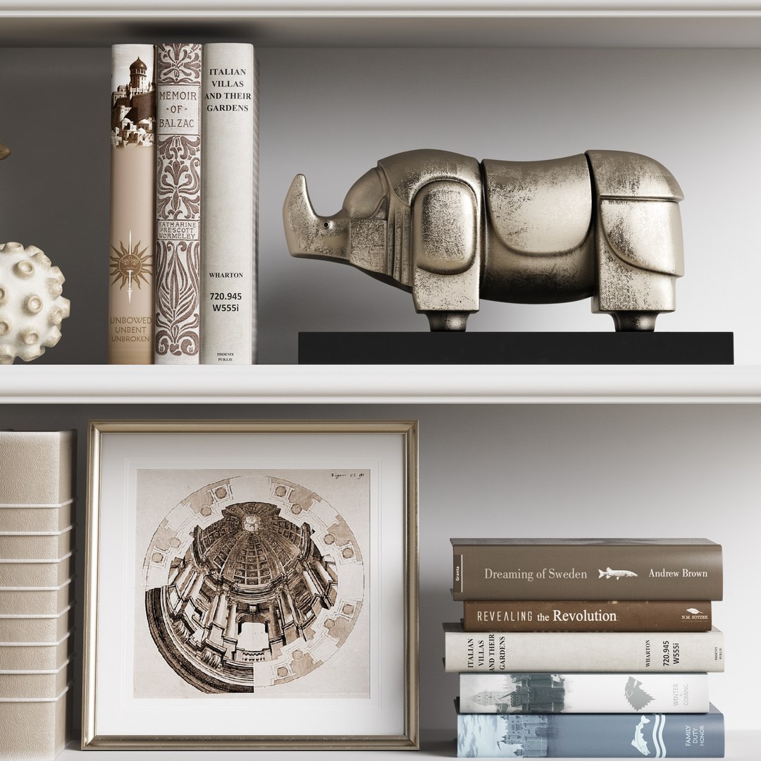 Decor Set 251 3D Model - TurboSquid 2340864