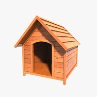 Wooden Doghouse