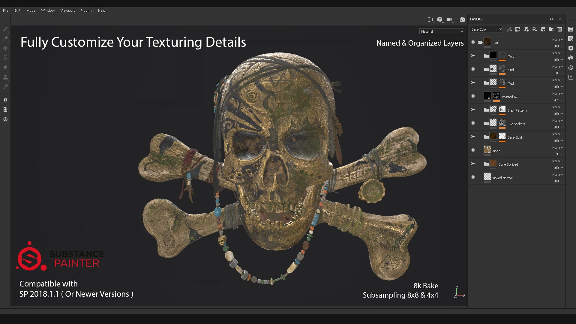 Pirate skull model - TurboSquid 1281864