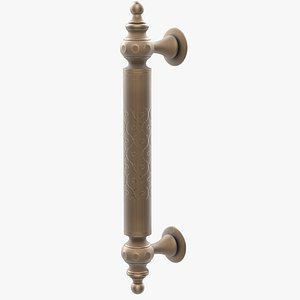 Antique Door Handle 3D model