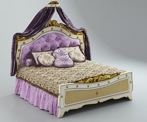 bed bacci stile 3d model
