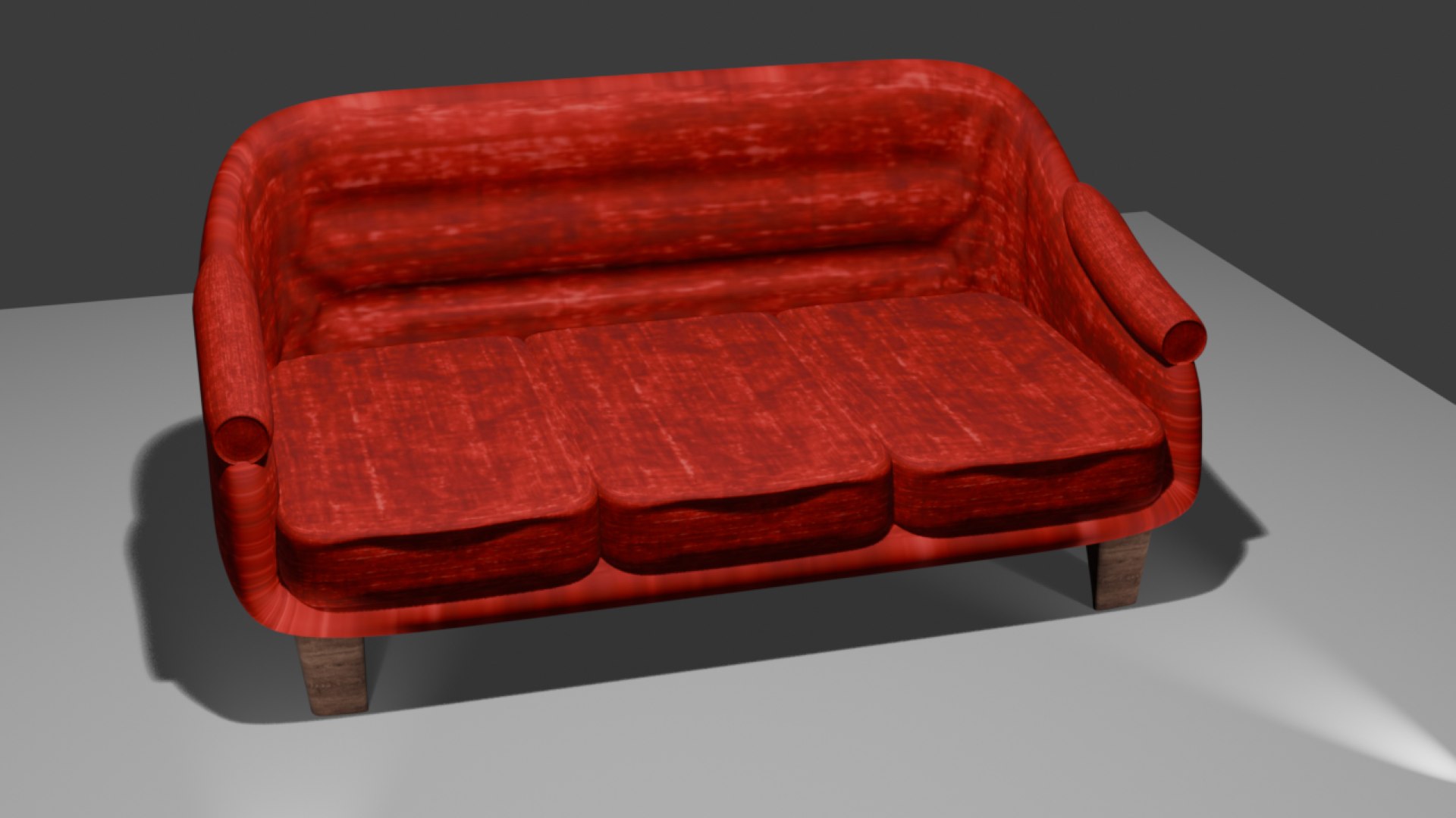 Simple Sofa 3D - TurboSquid 2398728