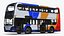 Double Decker City Bus Stagecoach Enviro400 Rigged 3D model