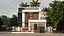 Modern Contemporary House Facade Model Pack 02 - SketchUp  3ds Max  Renders