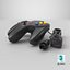 Controller di gioco cablato con modulo jumper nero