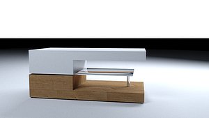 3D modern table design