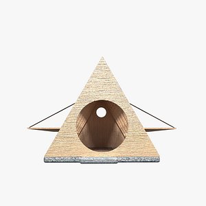 Wood pavilion 3D