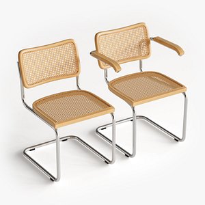 3D Cesca chair by Marcel Breuer model