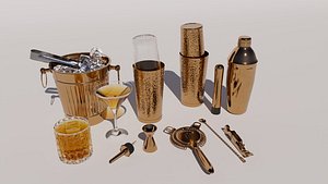 Cocktail Set 3D model