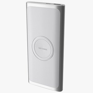 Samsung Wireless Battery Pack Silver 3D model