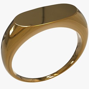 3D Signet Ring