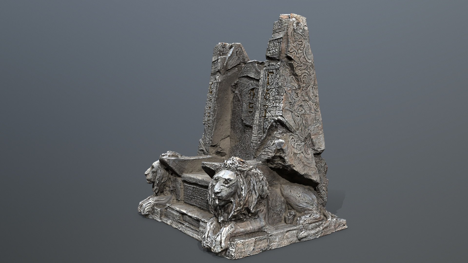 Lion Stone Throne 3D model https://p.turbosquid.com/ts-thumb/fz/9amctV/4g/32/jpg/1739981918/1920x1080/fit_q87/aaacd6e1ffc1f76582e256170442d4bc9d10016d/32.jpg