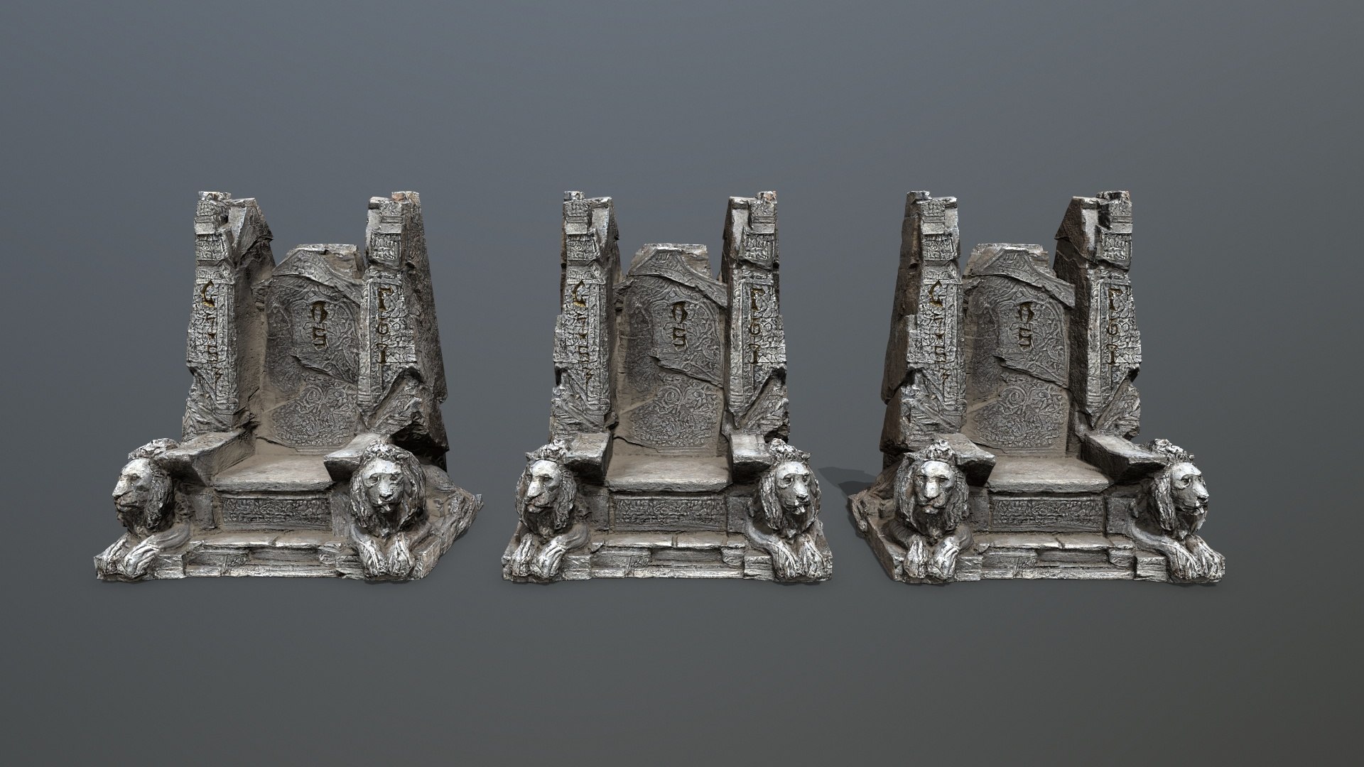 Lion Stone Throne 3D model https://p.turbosquid.com/ts-thumb/fz/9amctV/Ie/6/jpg/1739981967/1920x1080/fit_q87/d7a1411744eddcfae9d934afd487fb5d0cbe4410/6.jpg
