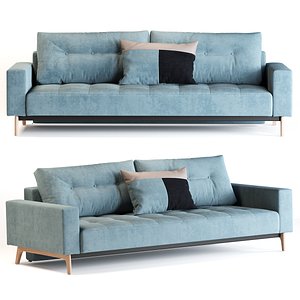 3D idun sofa bed model