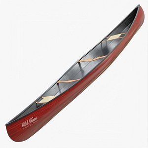Canoe 01 a 3D model