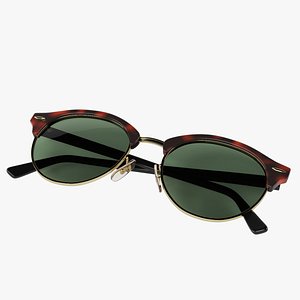Classic Retro Sunglasses 3D