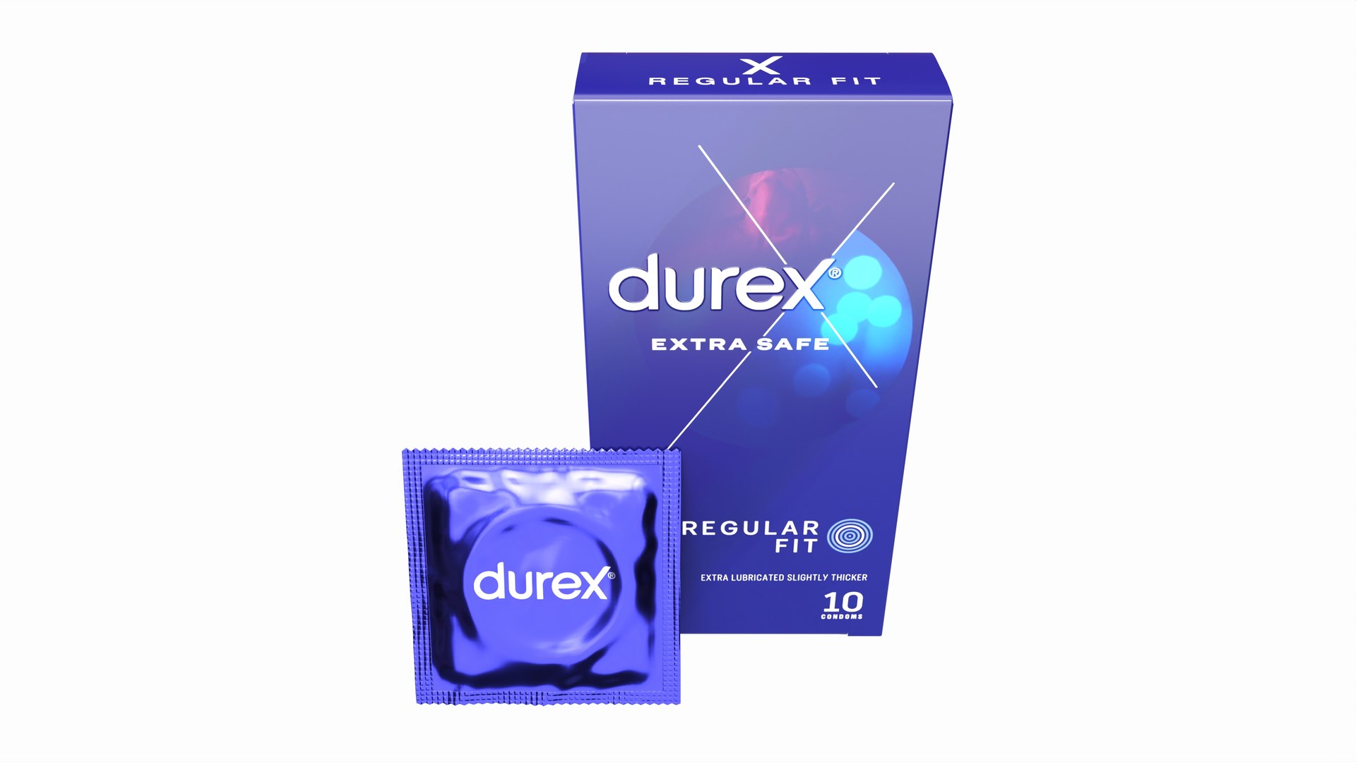 3D Condom Box With Individual Package Model - TurboSquid 2277825