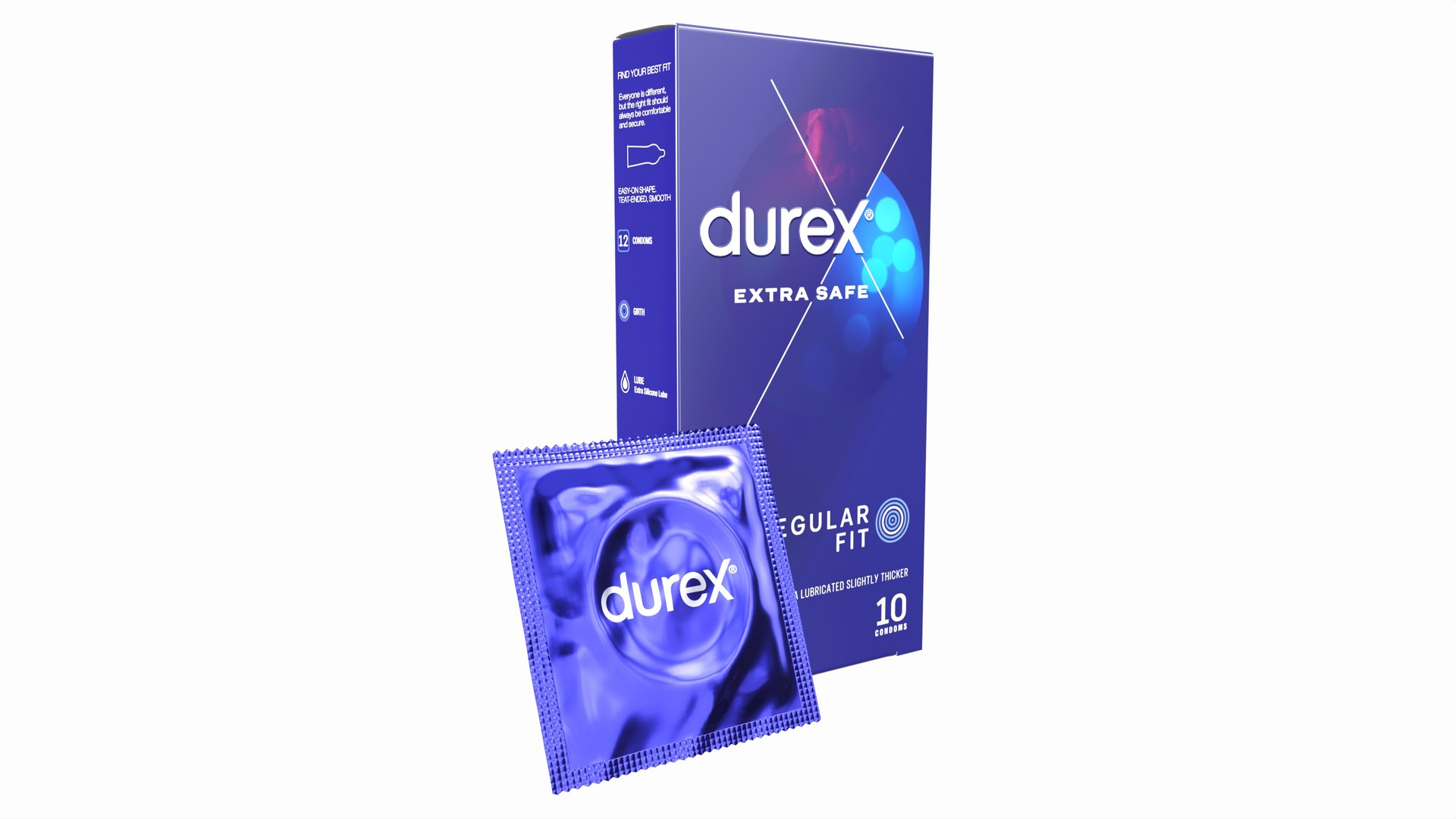 3D Condom Box With Individual Package Model - TurboSquid 2277825