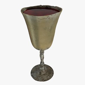 Antique Wine Glass
