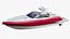 Formula 350 FX Rotes Luxus-Sportboot