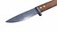 Coltello 01 PBR a bassa densità