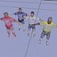 Soccer 4 Set & Field 3dsMax