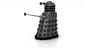 dalek 1970 3d model