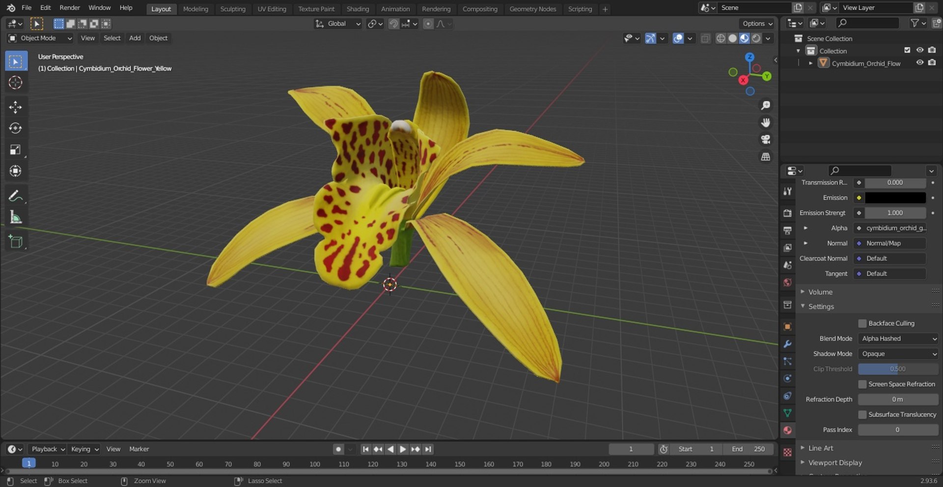 3D Cymbidium Orchid Flower Yellow model https://p.turbosquid.com/ts-thumb/fz/bvs5IW/Wf/cymbidiumorchidfloweryellow3dmodel021/jpg/1637774328/1920x1080/fit_q87/b9435ab0517bdf5cb9bc2e531fa3326be52059f3/cymbidiumorchidfloweryellow3dmodel021.jpg