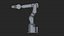 industrial robot arm 3D model