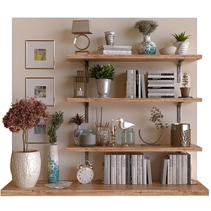 3D model decor set 007