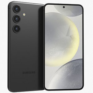 3D Samsung Galaxy S24 Black model