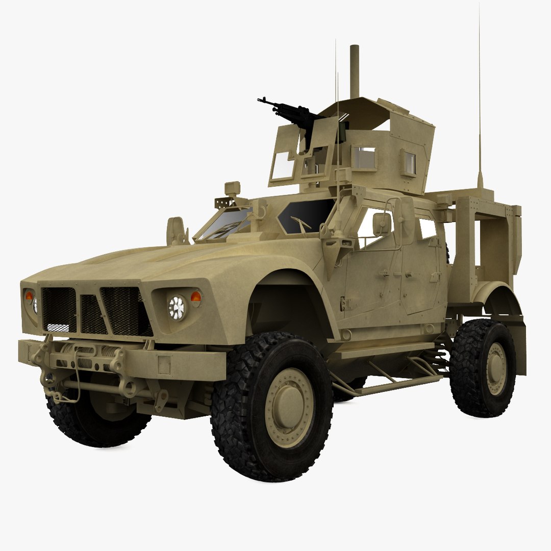 Oshkosh M-atv 3d Model