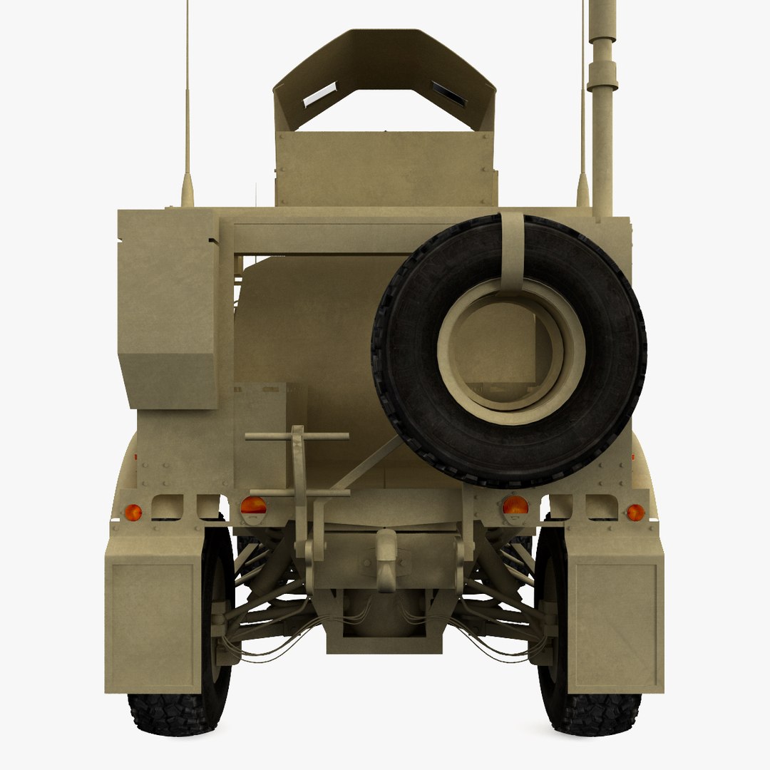 Oshkosh M-atv 3d Model