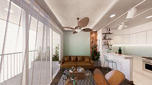 Interior Design - Small ApartmentRVT2021