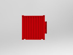 3d model of container