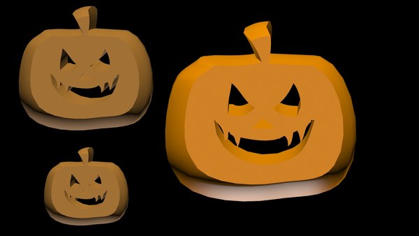 halloween jack o lantern 3D model