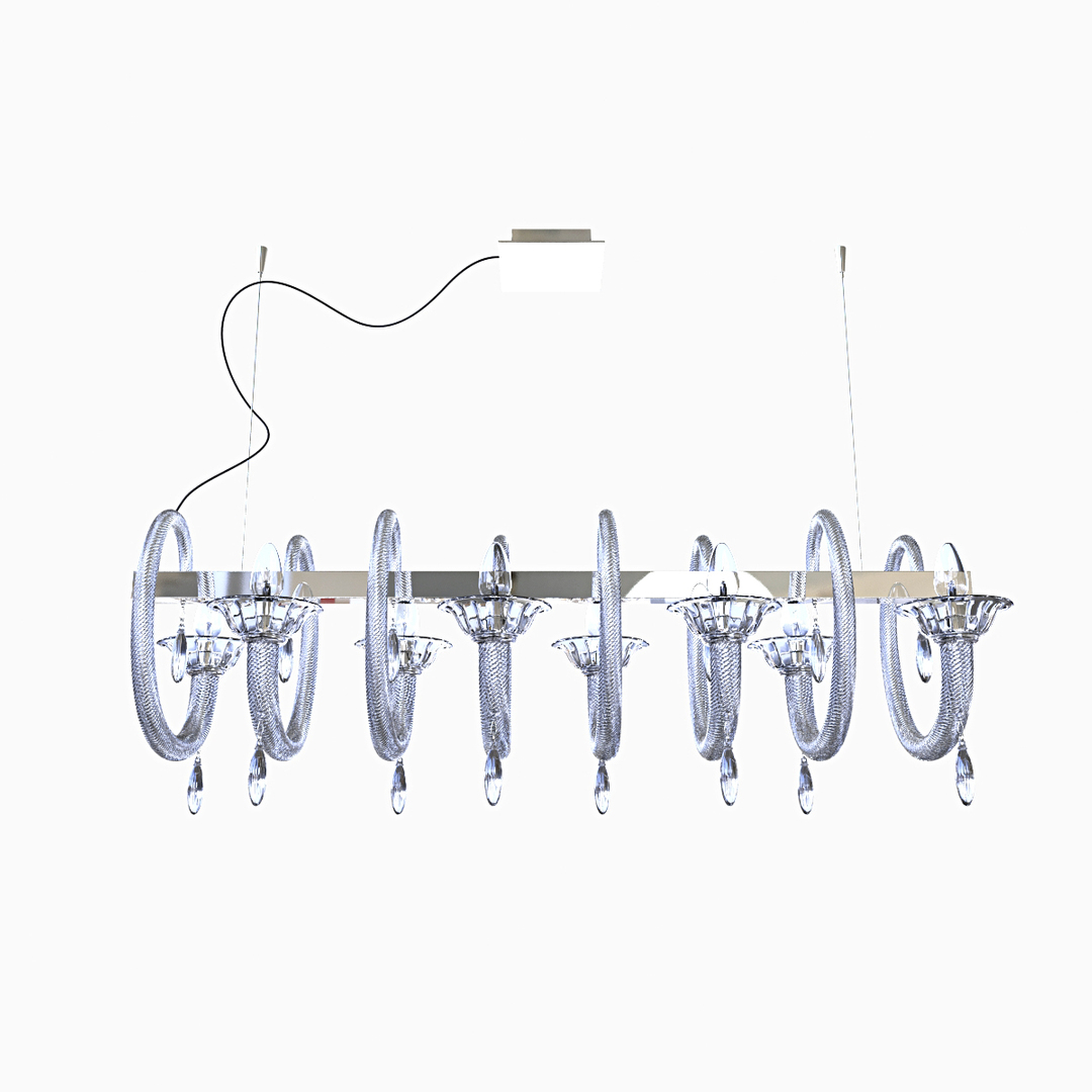 chandelier demajo 8080 3d max