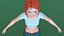 Sixties Cartoon Woman