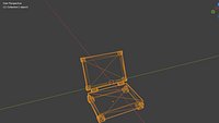 Military Rugged Laptop 3D Model