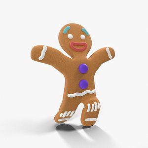 Gingerbread Man Rigged