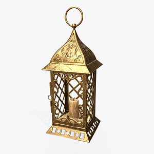 3D Medieval Lamp
