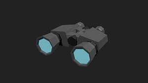 3D model Lowpoly Binocular