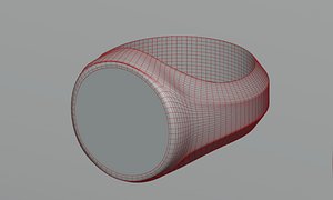 Ring blank 3 3D model