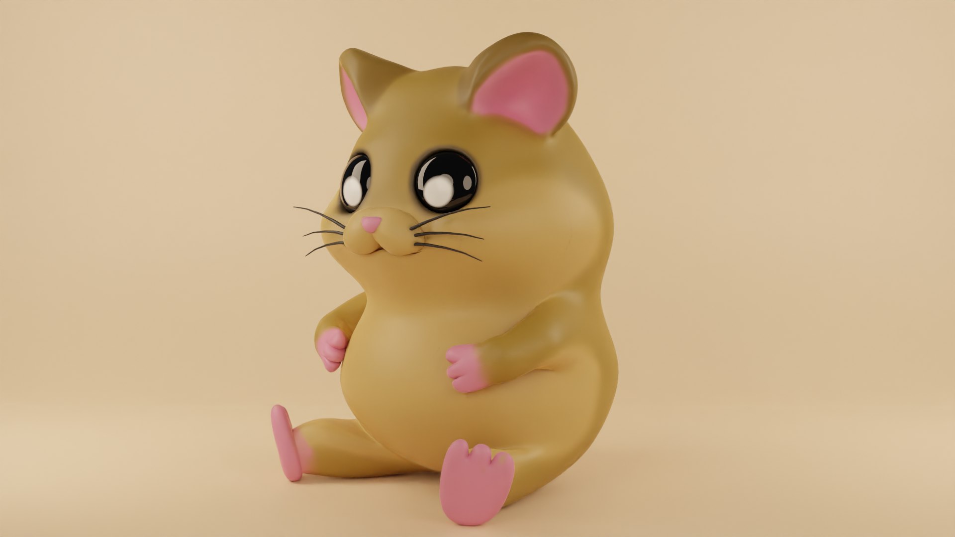 3D Hamster Model - TurboSquid 2064997