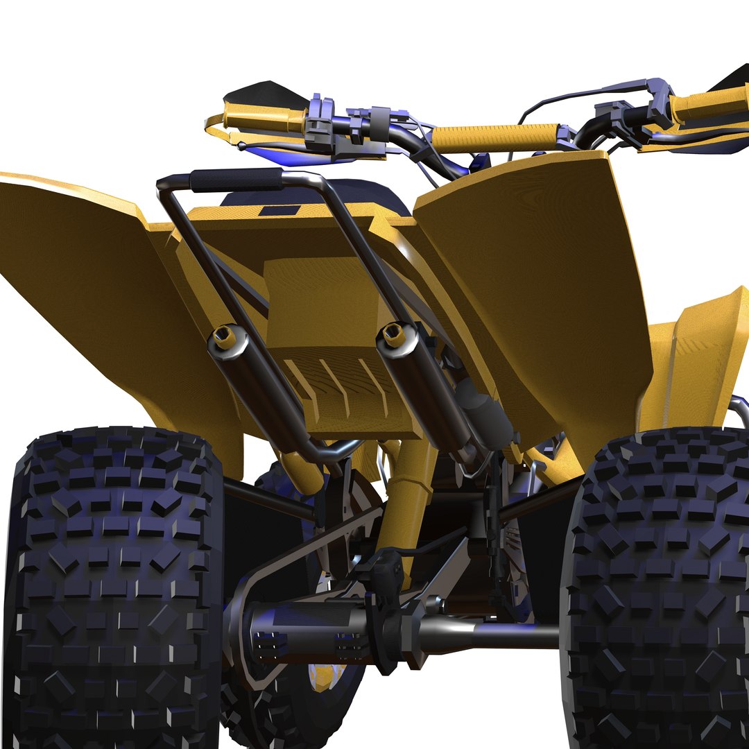 3D ATV Quad Power Racing model - TurboSquid 2130748