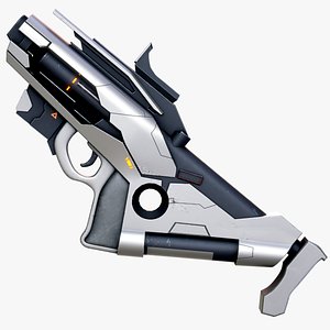 Sci-Fi SMG Weapon 02