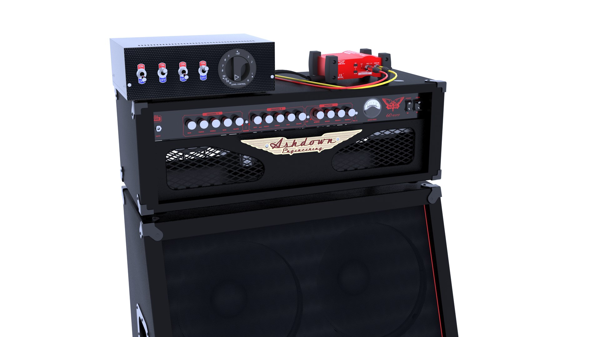 Ashdown Fallen Angel 60 DSP Full Stack 3D Model - TurboSquid 2498630