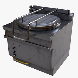 3D KitchenModuleBoiling model