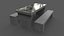 PBR Picknicktisch aus Beton A