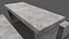 PBR Picknicktisch aus Beton A